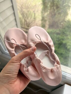 Kids Ballet Flats in Light Pink